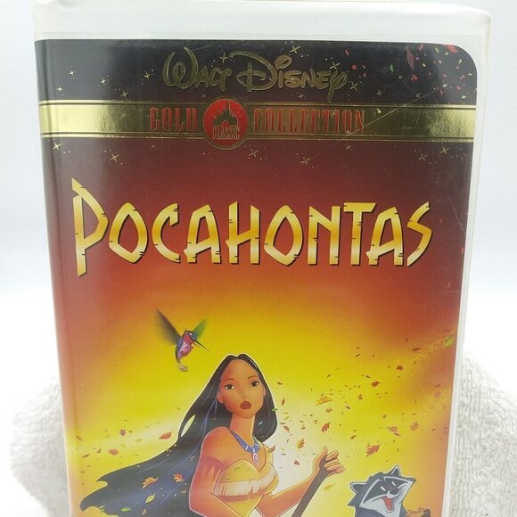 Walt Disney Gold Collection Pocahontas VHS Cassette Tape 1995 Clamshell - Picture 1 of 12